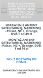 Mobile Screenshot of jonex-sat.net.pl
